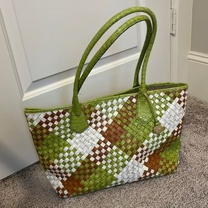 *RARE* Vintage Brahmin tote bag